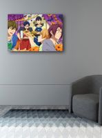 Free! Iwatobi Swim Club Happy Halloween Canavas Wall Art