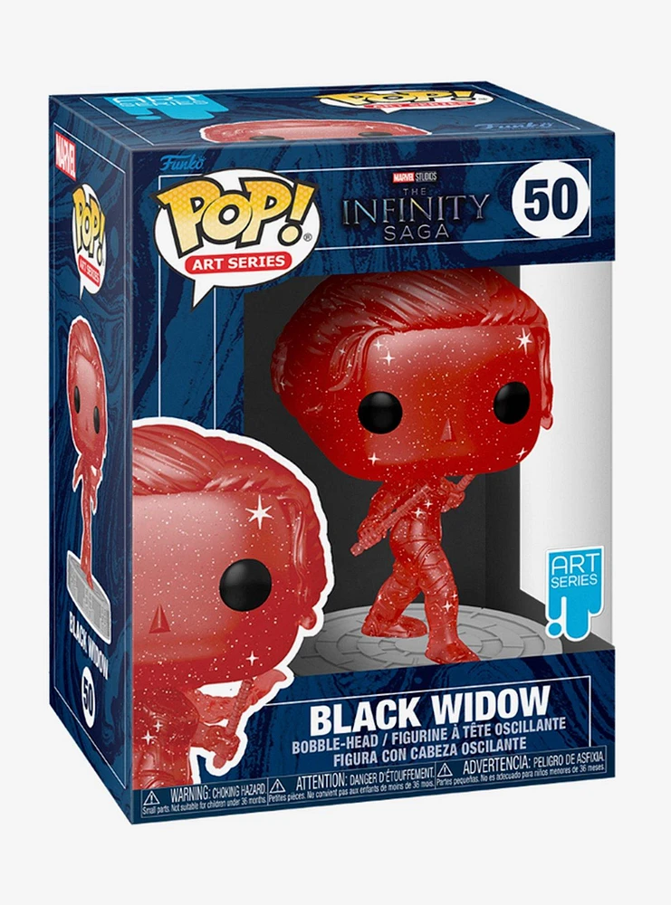 Funko Marvel Art Series The Infinity Saga Pop! Black Widow Vinyl Bobble-Head