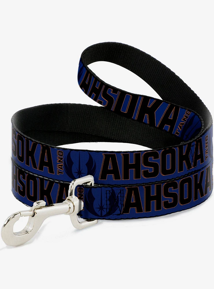 Star Wars Tano Ahsoka and Jedi Order Insignia Dog Leash