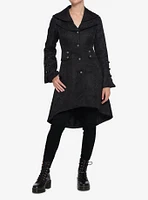 Black Brocade Coat