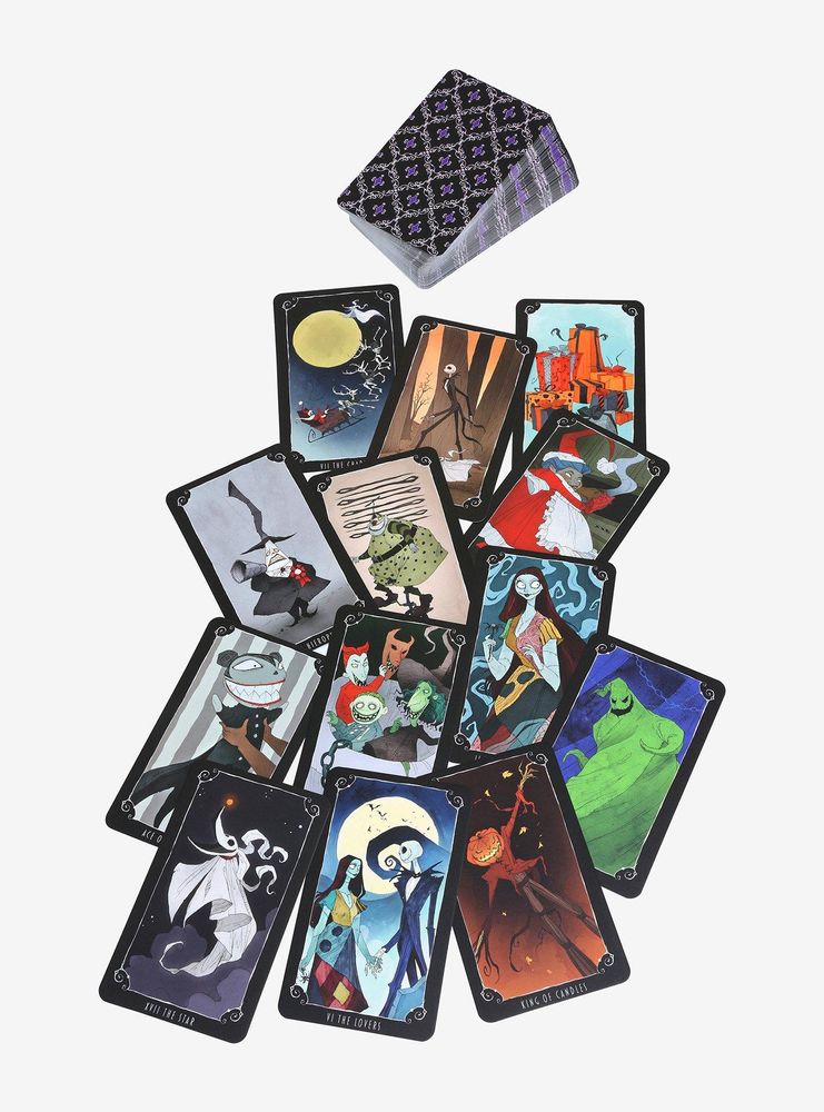 Disney The Nightmare Before Christmas Tarot Card Deck with Guidebook - BoxLunch Exclusive
