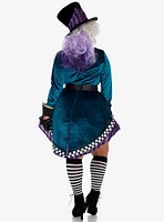 4 Piece Delightful Hatter Costume Plus