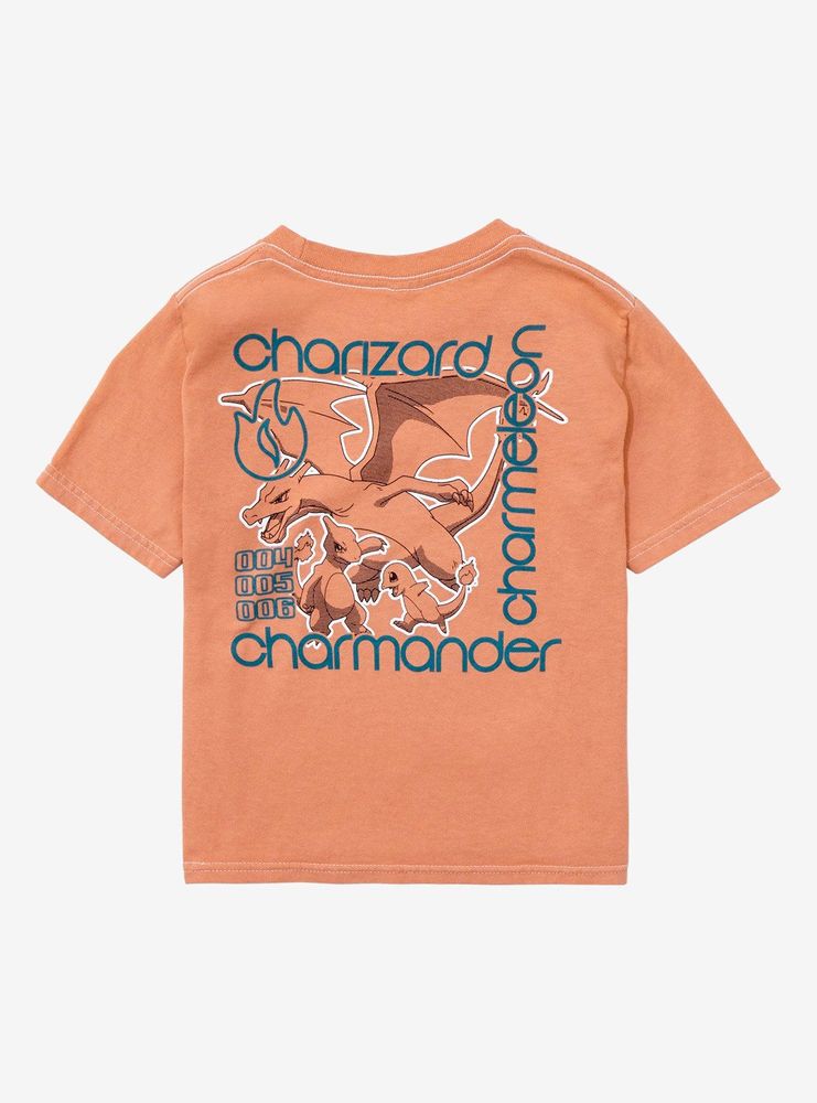 Pokémon Charmander Evolutions Toddler T-Shirt - BoxLunch Exclusive