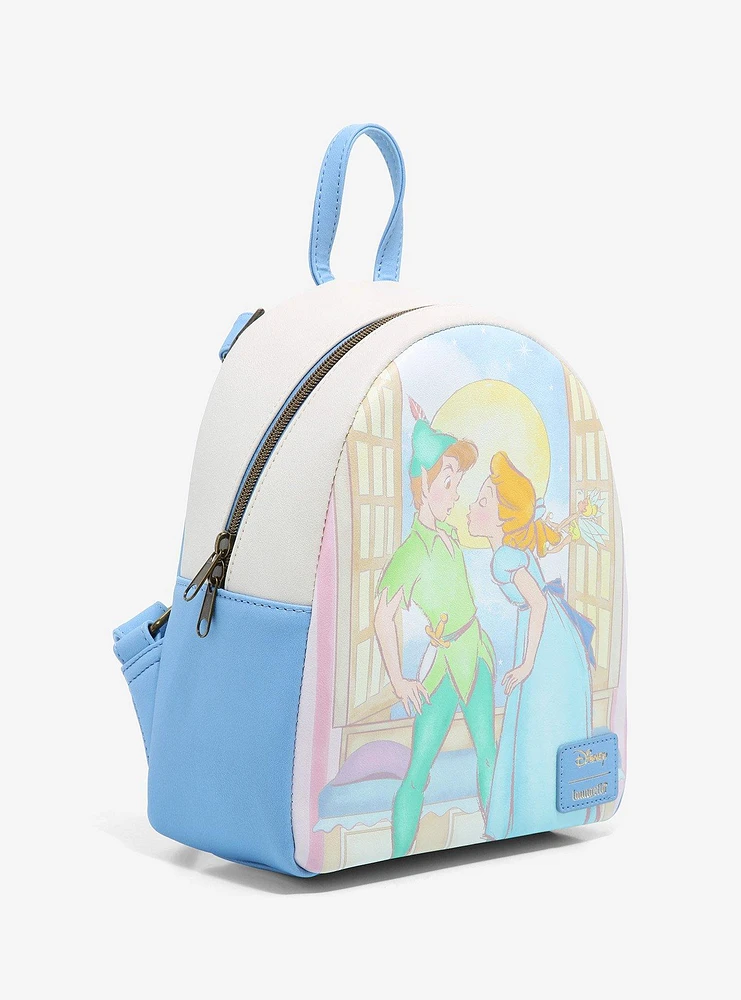 Loungefly Disney Peter Pan Wendy Kiss Mini Backpack