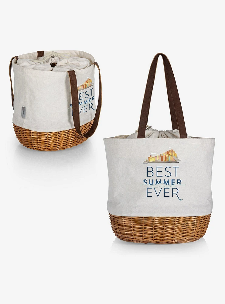 Disney Pixar Luca Canvas And Willow Basket Tote