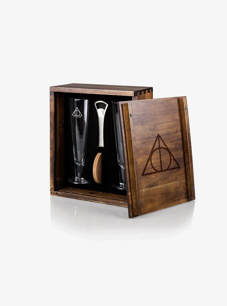 Harry Potter Deathly Hallows Beverage Glass Set