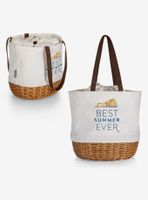 Disney Pixar Luca Canvas And Willow Basket Tote