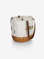 Friends Central Perk Canvas Willow Basket Tote