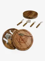 Harry Potter Hogwarts Acacia Cheese Board & Tools Set