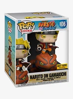 Funko Naruto Shippuden Pop! Rides Naruto On Gamakichi Vinyl Figure Hot Topic Exclusive