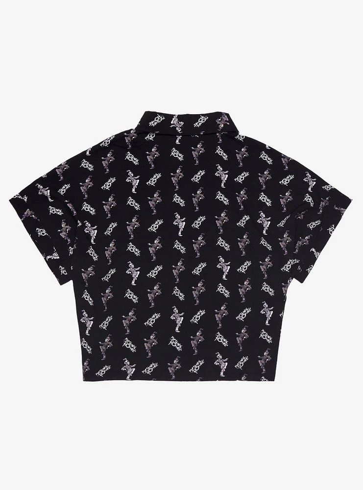 My Chemical Romance The Black Parade Girls Woven Button-Up