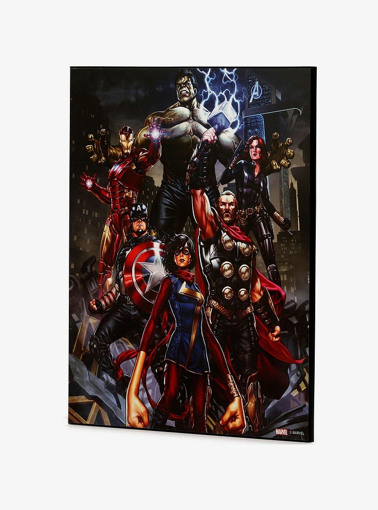 Marvel Avengers Group Wood Wall Decor