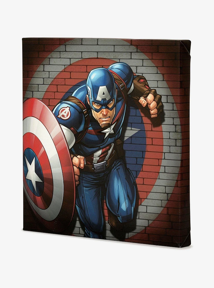 Marvel Captain America Canvas Wall Decor