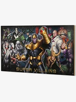 Marvel Villain Collage Wood Wall Decor