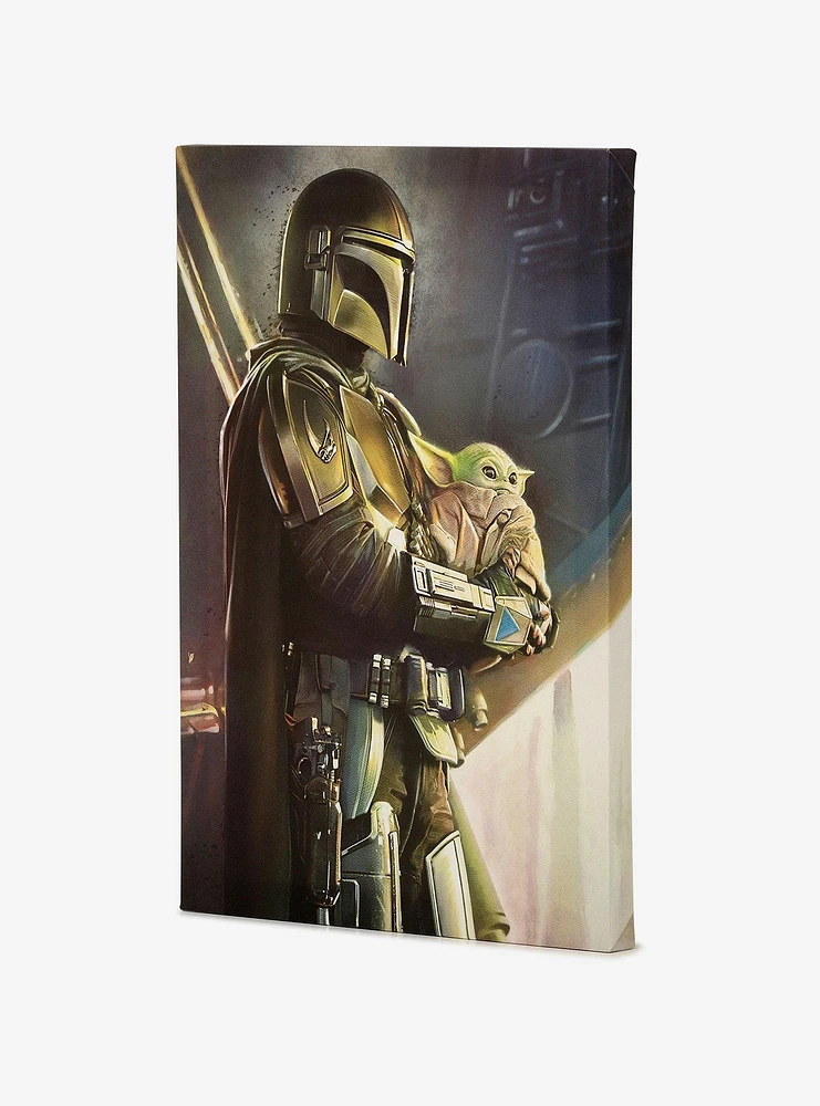 Star Wars The Mandalorian Mandalorian Canvas Wall Decor