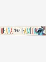 Disney Lilo & Stitch Ohana Means Family Wall Decor