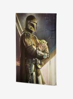 Star Wars The Mandalorian Mandalorian Canvas Wall Decor