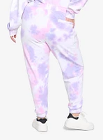 My Melody & Kuromi Pink Purple Wash Girls Sweatpants Plus