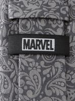 Marvel Avengers Paisley Icons Gray Tie