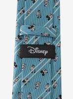 Disney Mickey and Friends Aqua Striped Tie