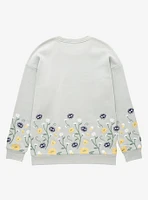 Our Universe My Neighbor Totoro Forest Spirits Embroidered Crewneck - BoxLunch Exclusive