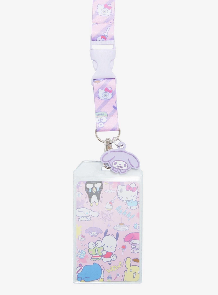 Hello Kitty And Friends Pastel Halloween Scares Lanyard