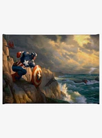 Marvel Captain America Sentinel of Liberty 10" x 14" Gallery Wrapped Canvas