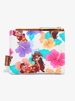Loungefly Disney Chip & Dale Floral Coin Purse - BoxLunch Exclusive