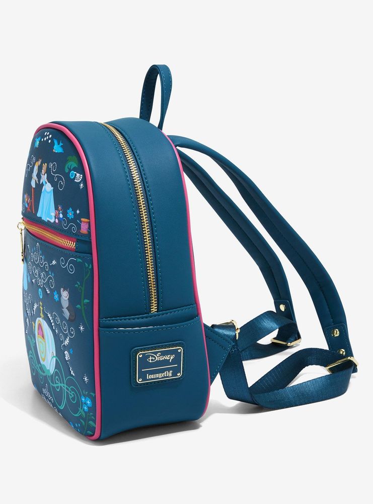 Loungefly Disney Cinderella Storybook Mini Backpack - BoxLunch Exclusive