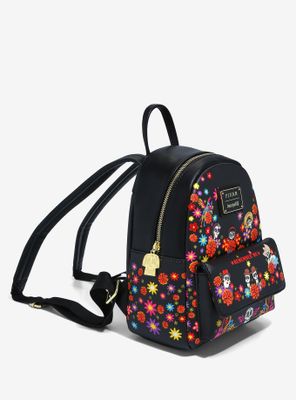 Loungefly Disney Pixar Coco Land of the Dead Family Mini Backpack - BoxLunch Exclusive