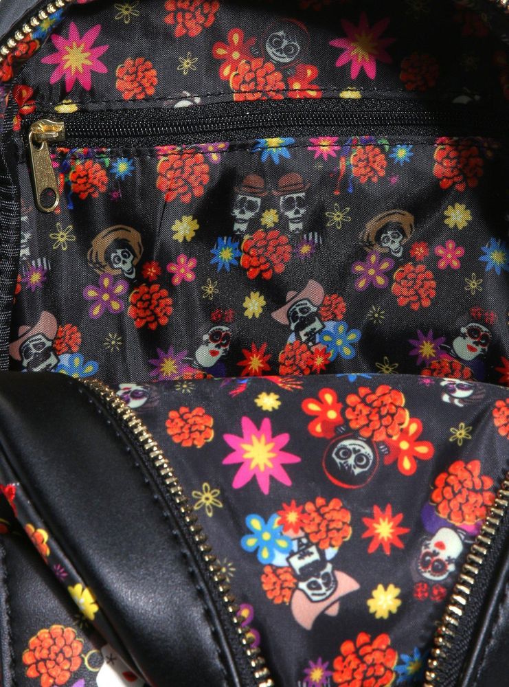 Boxlunch Loungefly Disney Pixar Coco Land of the Dead Family Mini Backpack  - BoxLunch Exclusive