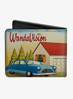 Marvel Wandavision House Welcome To Westview Bifold Wallet
