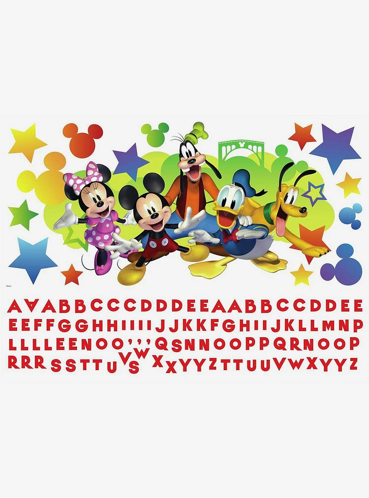 Disney Mickey & Friends Peel And Stick Giant Wall Decals