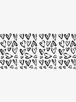 Sketchy Hearts Peel And Stick Wall Decals