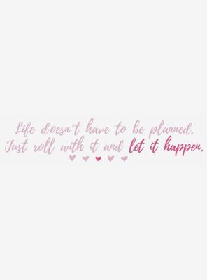 Always And Forever, Lara Jean Quote Peel And Stick Wall Decals