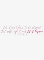 Always And Forever, Lara Jean Quote Peel And Stick Wall Decals