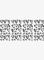 Sketchy Hearts Peel And Stick Wall Decals