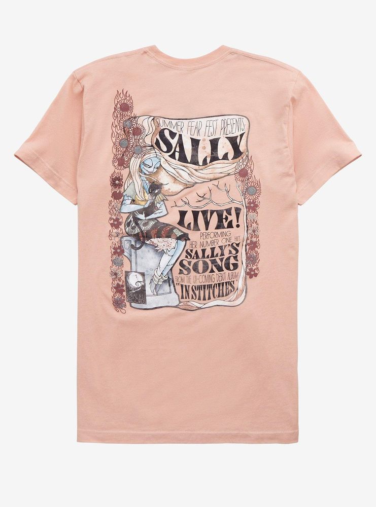 Disney The Nightmare Before Christmas Sally Summer Fear Fest Live Women's T-Shirt - BoxLunch Exclusive