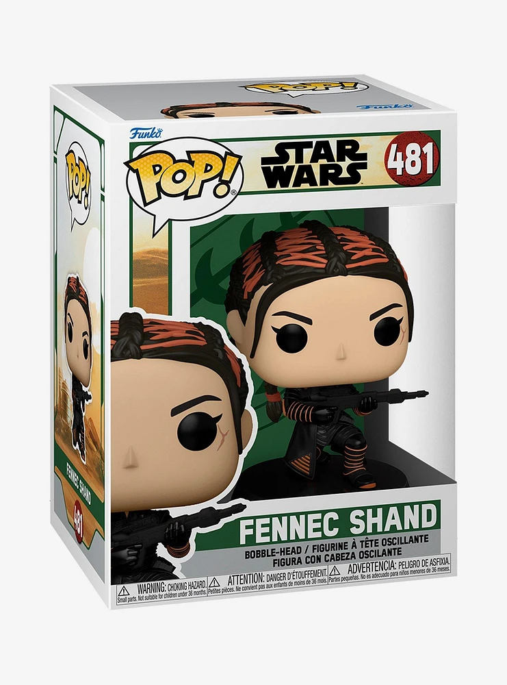 Funko Star Wars Pop! Fennec Shand Vinyl Bobble-Head