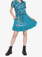 Disney Encanto Tie-Front Girls Woven Button-Up