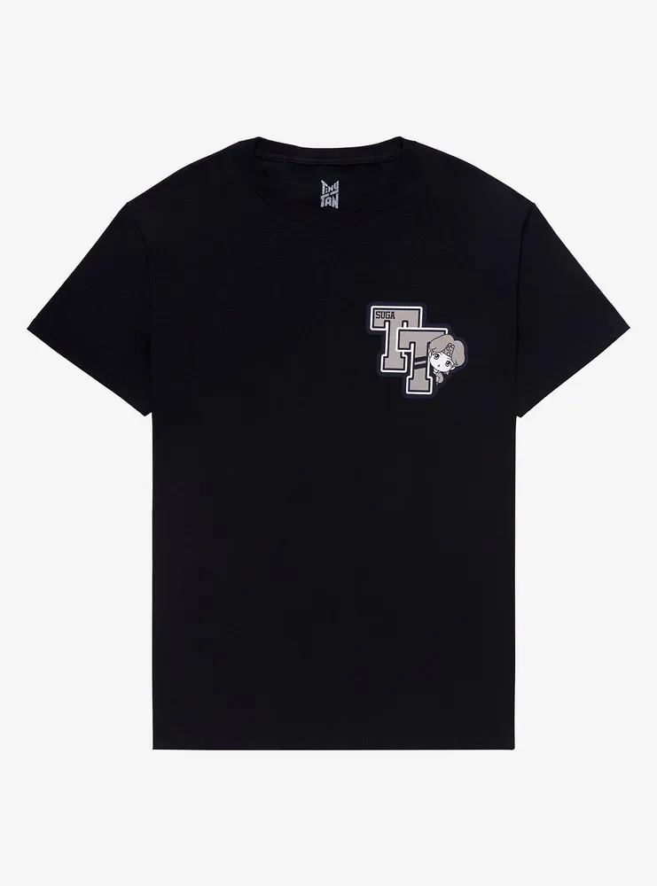 TinyTAN Suga Athletic T-Shirt Inspired By BTS Hot Topic Exclusive