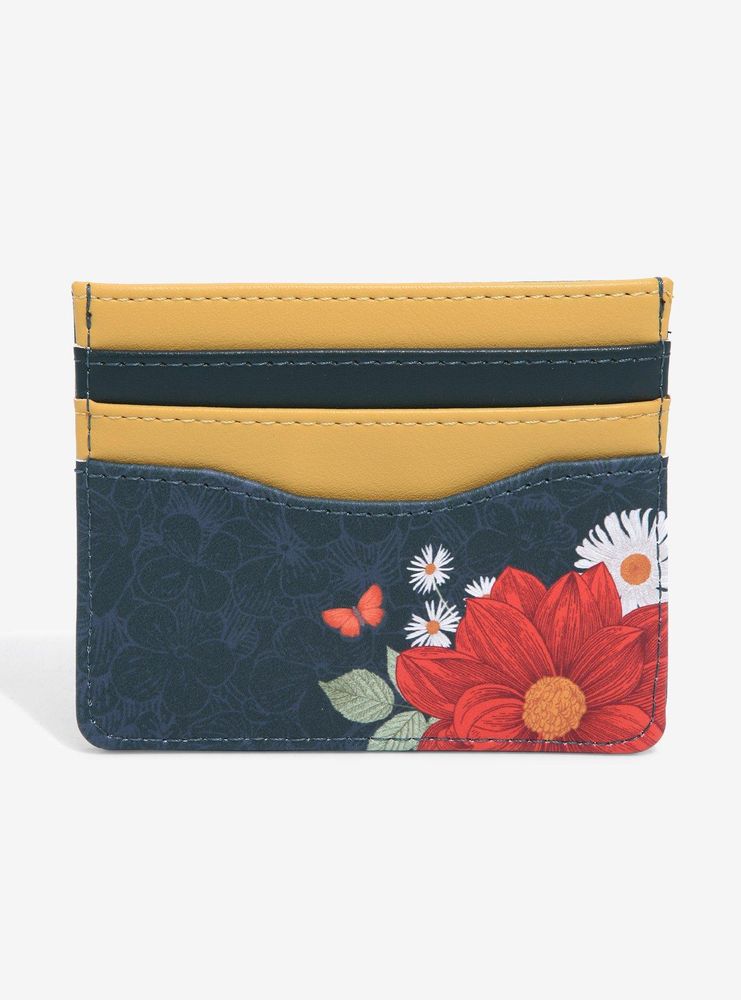 Loungefly Disney Bambi Pose Floral Cardholder - BoxLunch Exclusive