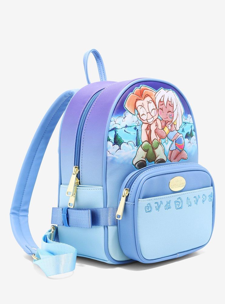 Disney Atlantis Chibi Milo & Kida 2-in-1 Mini Backpack & Fanny Pack - BoxLunch Exclusive