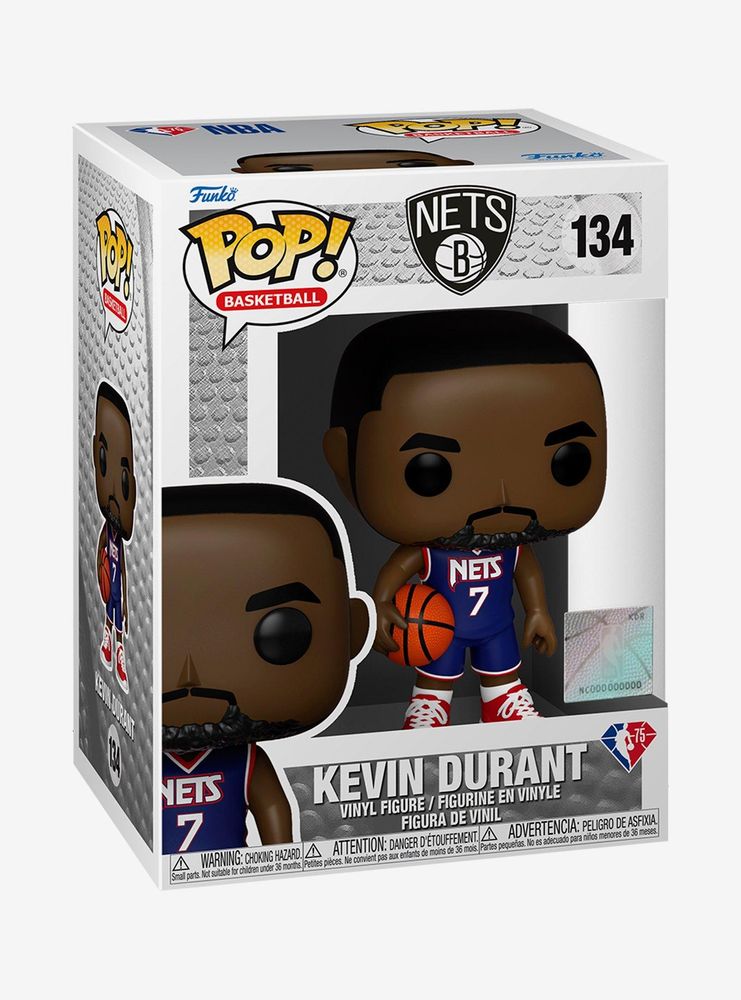 Funko Pop! Basketball Brooklyn Nets Kevin Durant Vinyl Figure