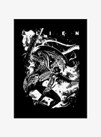 Alien Dark Poster T-Shirt