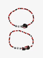 My Chemical Romance Three Cheers Best Friend Beaded Bracelet Set