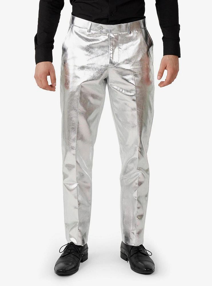 Silver Metallic Party Suit