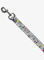 Music Notes Stars Dog Leash