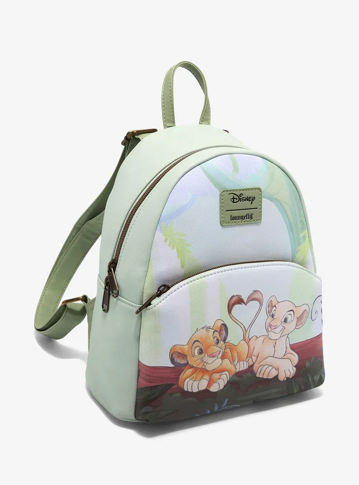 Loungefly Disney The Lion King Nala & Simba Heart Mini Backpack