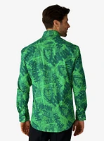 DC Comics The Joker Woven Button-Up